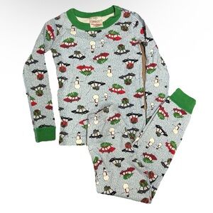Hanna Andersson Toddler 2 Piece Christmas Pajamas Size 5T